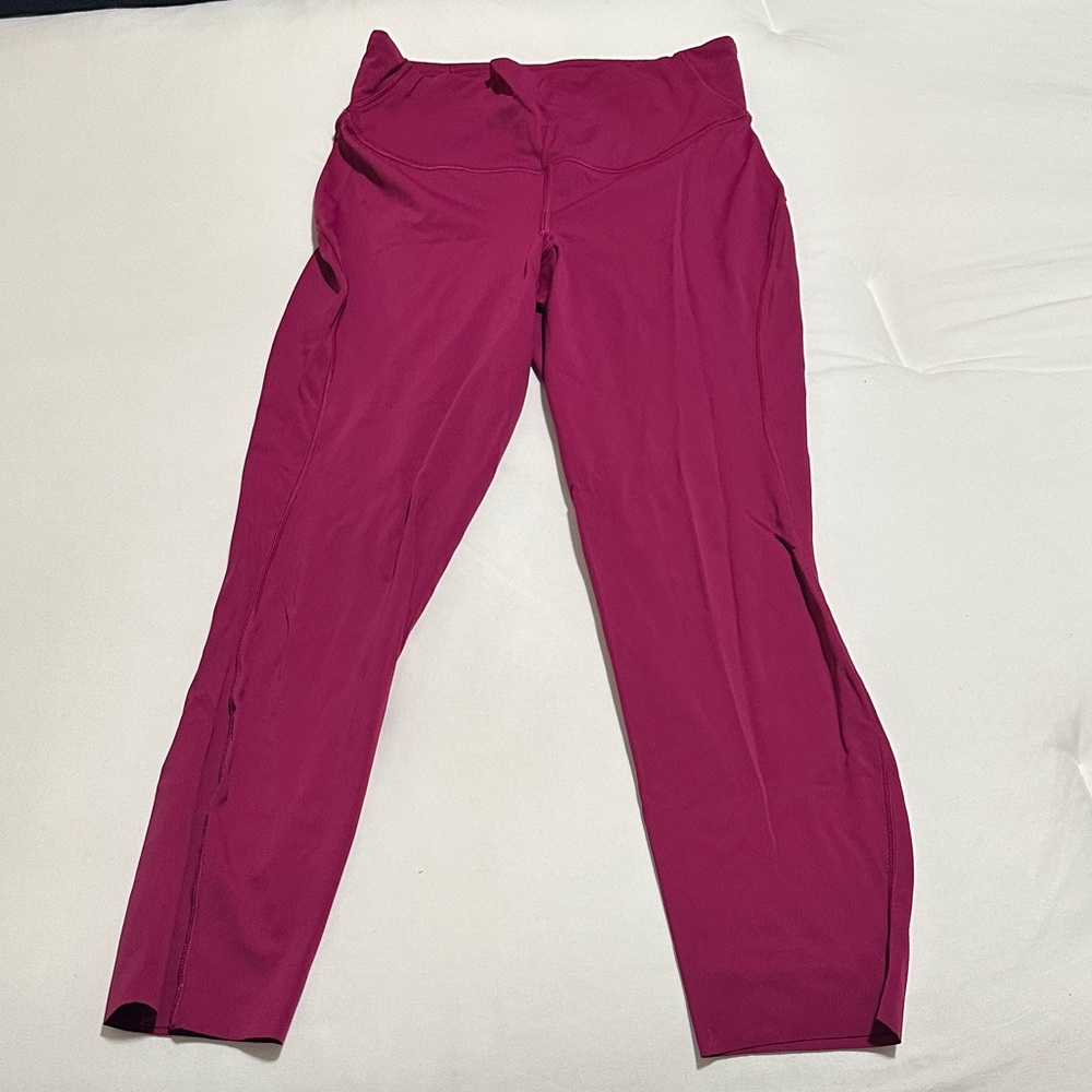 Vibrant Pink lululemon Athletic Leggings